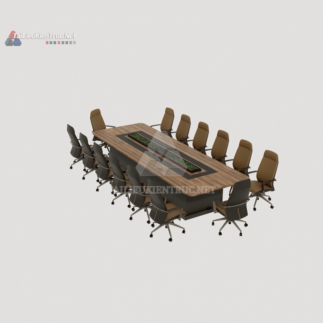 Bàn làm việc sketchup 066