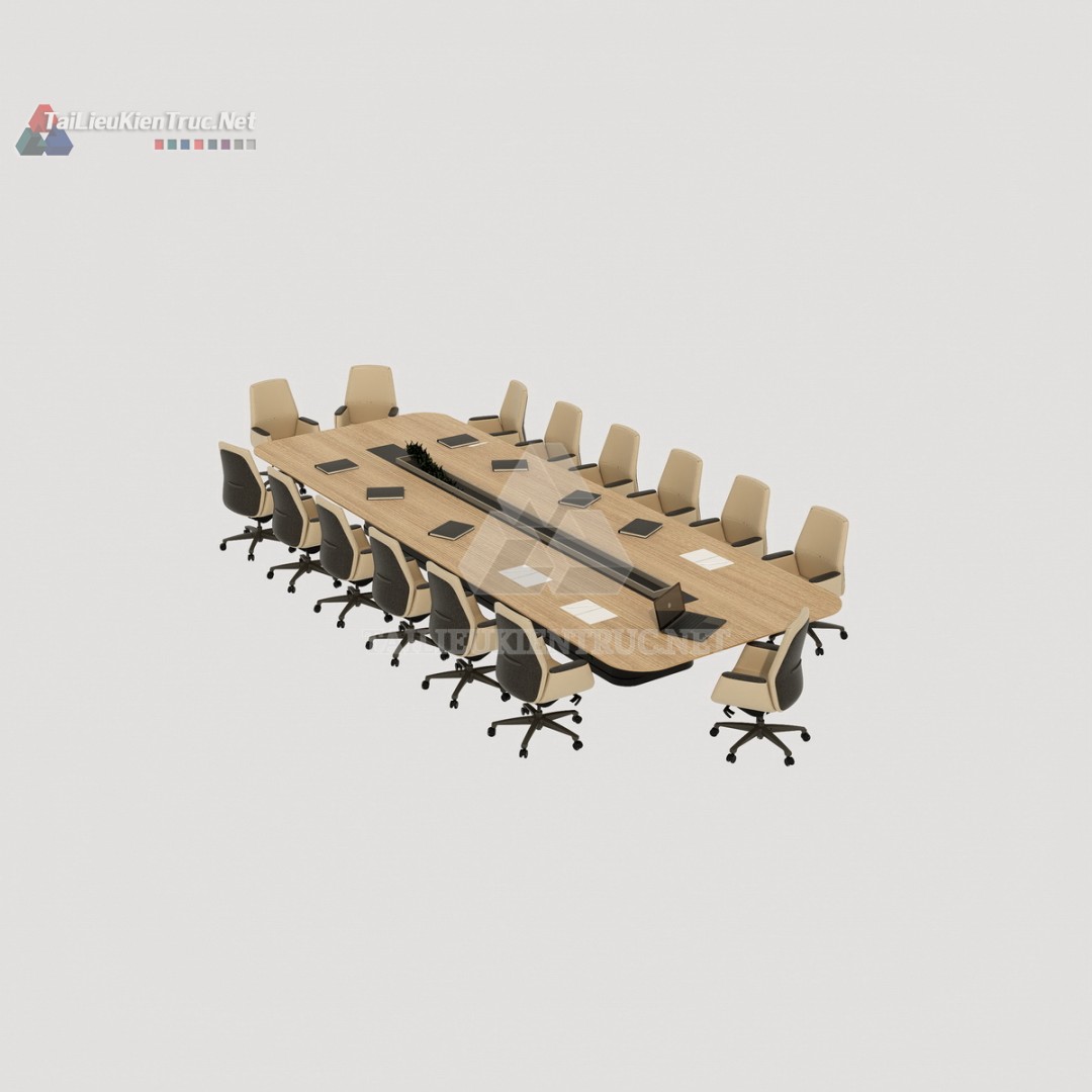 Bàn làm việc sketchup 067