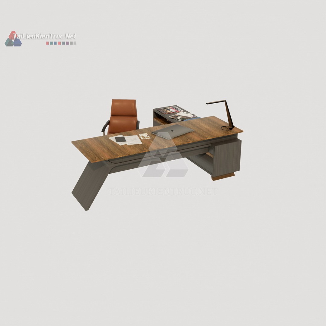 Bàn làm việc sketchup 068