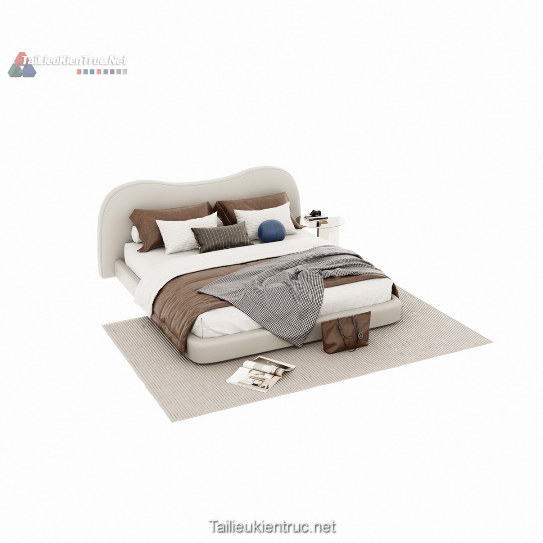 Thư viện giường sketchup 198