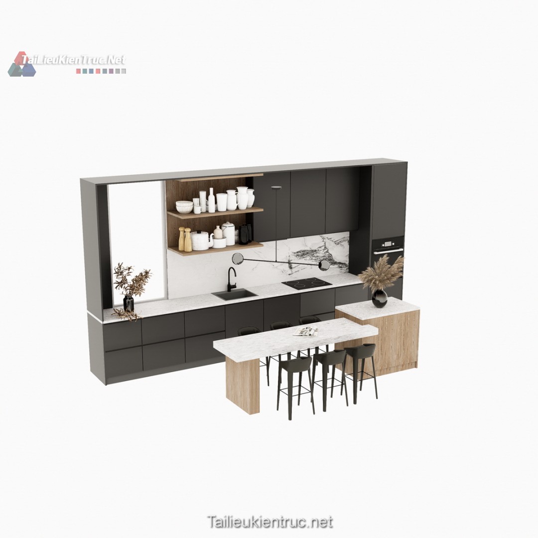 Bàn ăn sketchup 133