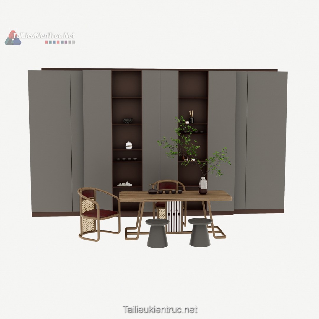 Bàn ăn sketchup 136