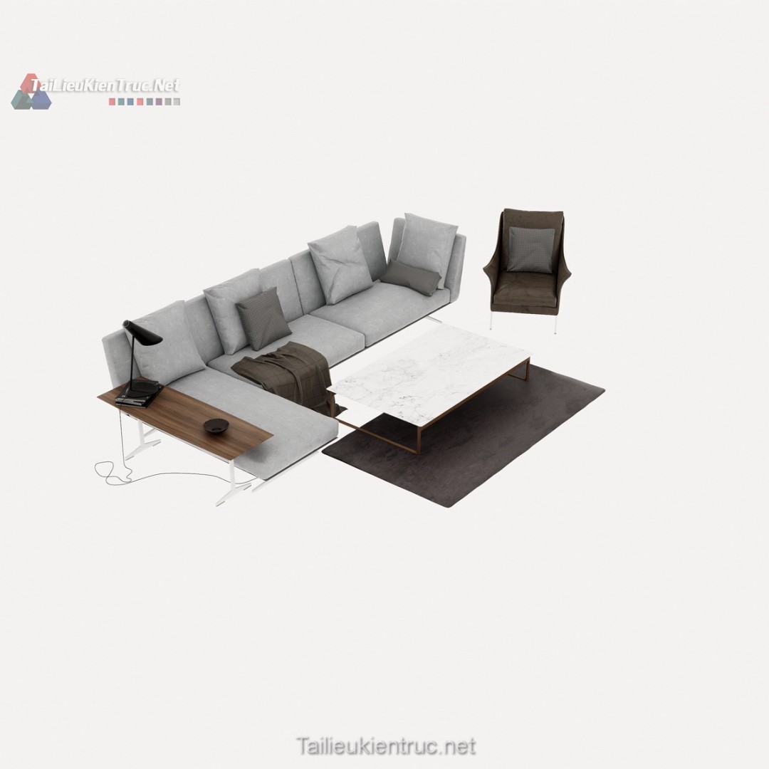 Thư viện sofa sketchup 250