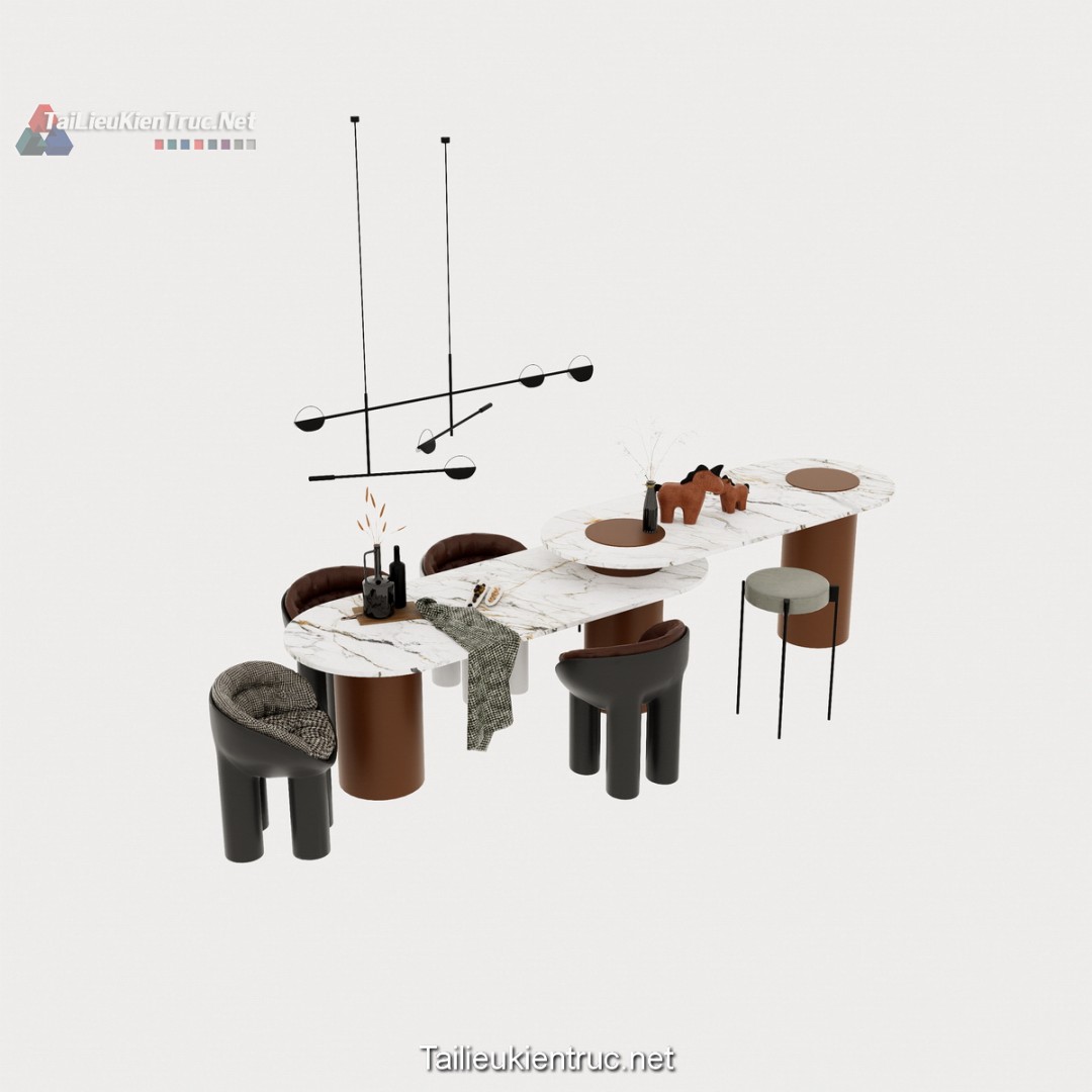Bàn ăn sketchup 141