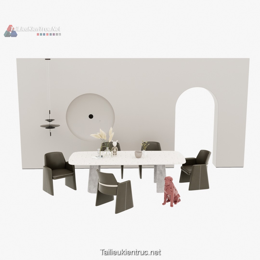Bàn ăn sketchup 144