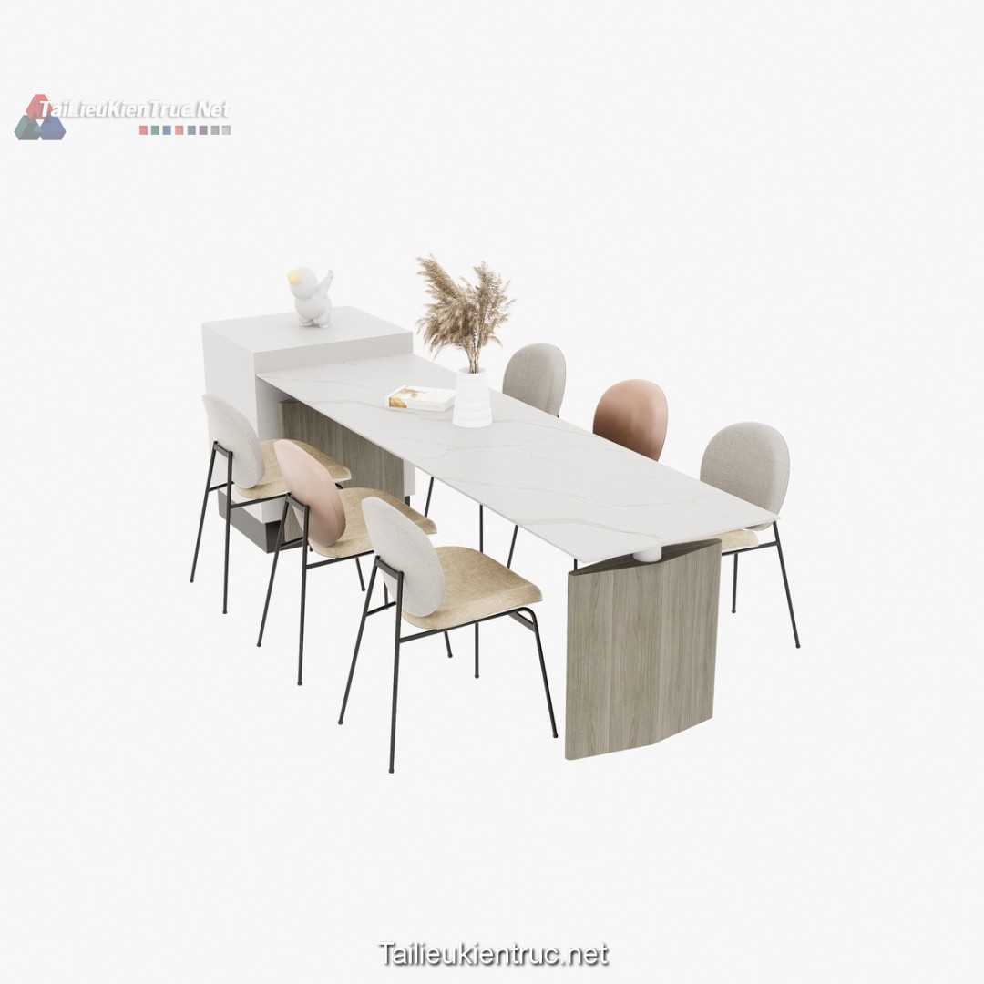 Bàn ăn sketchup 146