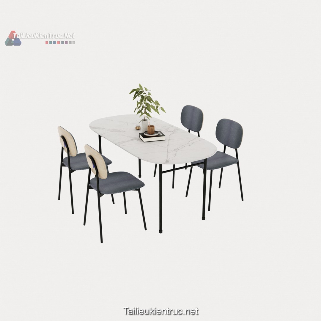 Bàn ăn sketchup 160