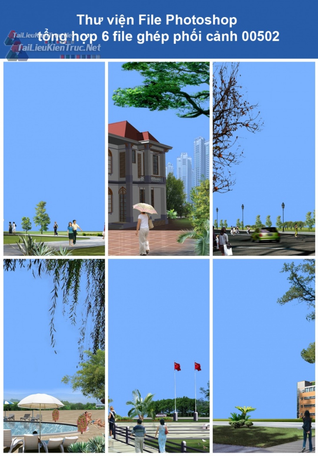 Thư viện File Photoshop tổng hợp ghép phối cảnh 00502