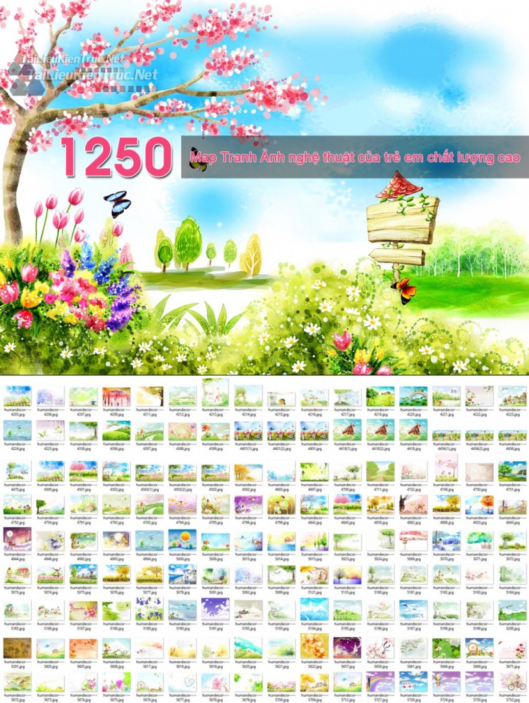 Thư viện 1250 Map Tranh Ảnh nghệ thuật của trẻ em chất lượng cao P5