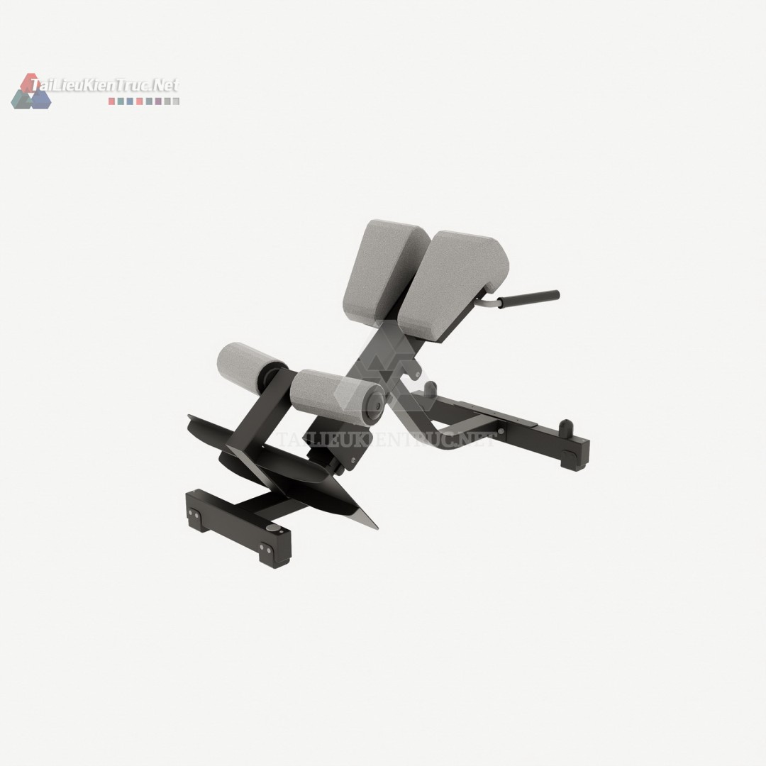 001 Ghế Tập Lưng (Hyperextension Bench) - Tải Xuống Miễn Phí