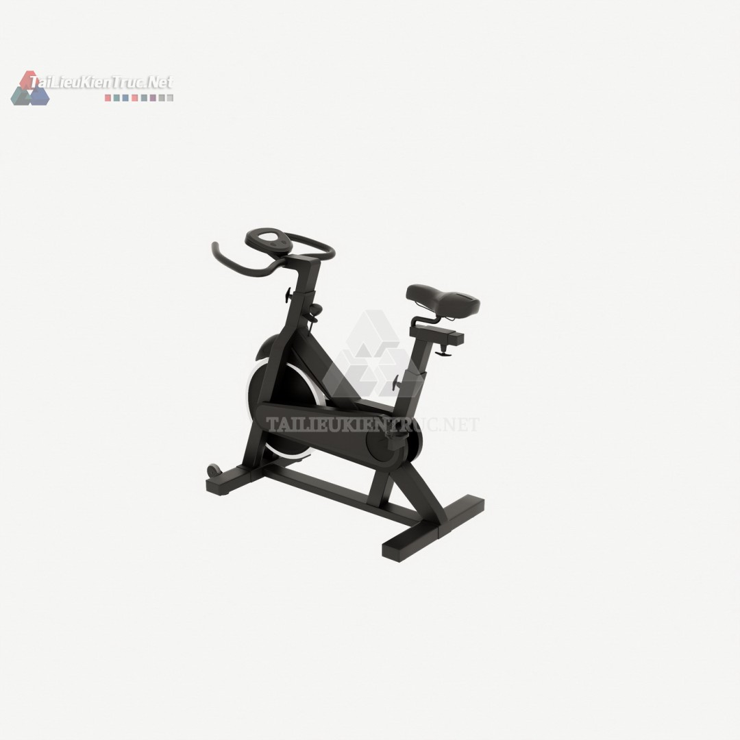 004 Xe Đạp Tập Thể Dục (Spin Bike) - Tải Xuống Miễn Phí