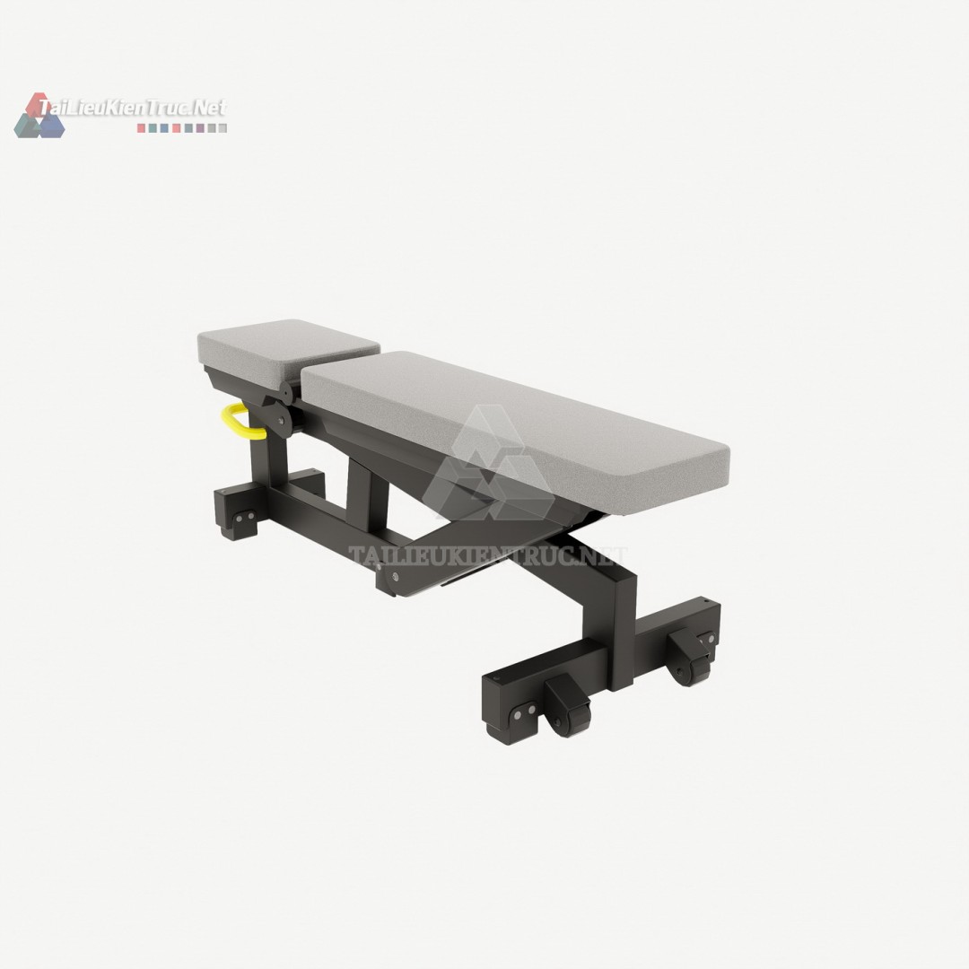 008 Ghế Tập Tạ Đa Năng (Adjustable Weight Bench) - Tải Xuống Miễn Phí