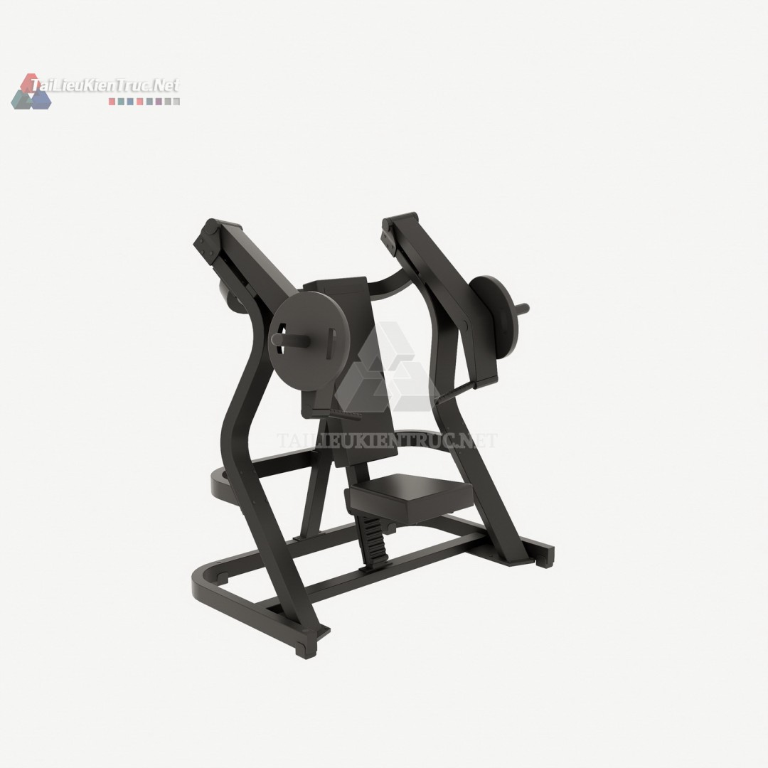 011 Mô Hình SketchUp Máy Tập Gym