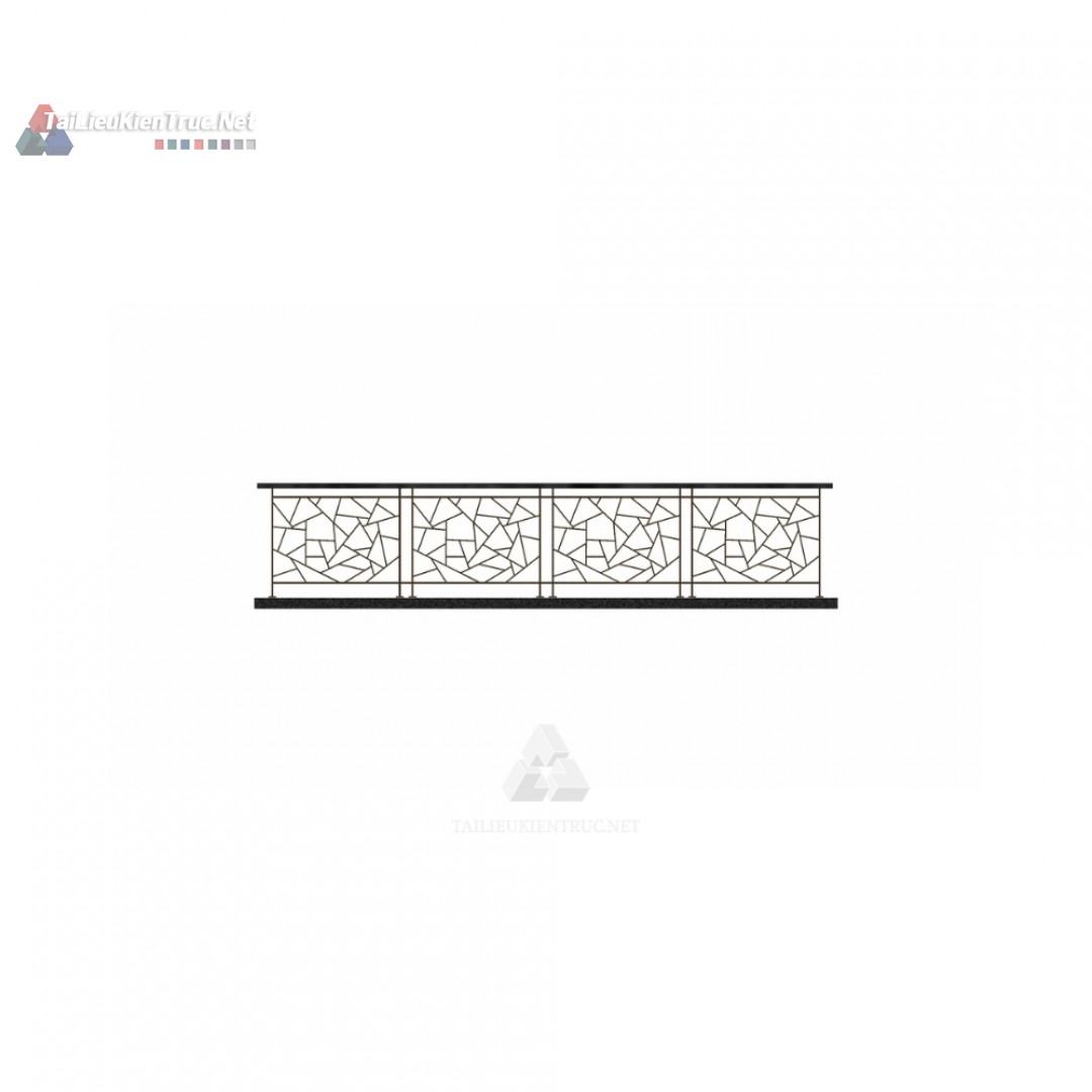 023 Lan can sắt mỹ thuật sketchup tải miễn phí