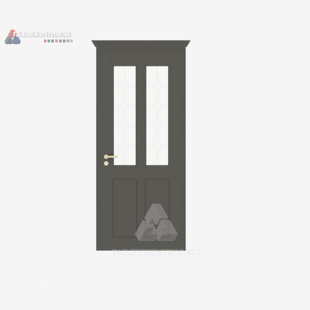 051 Tải Miễn Phí Thư Viện Cửa Gỗ SketchUp – Model Cửa Hiện Đại