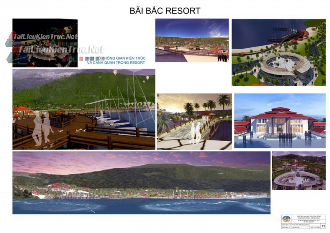 Đồ án tốt nghiệp KTS - Resort Bãi Bắc Sơn Trà Đà Nẵng 