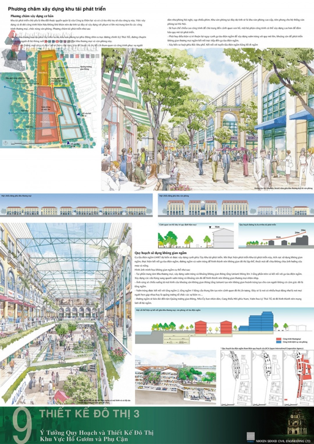 Đồ án tốt nghiệp - Quy hoạch Thiết Kế Đô Thị Khu Vực Hồ Gươm Và Phụ Cận