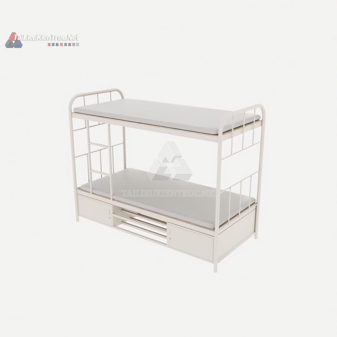 013 Giường tầng sketchup miễn phí