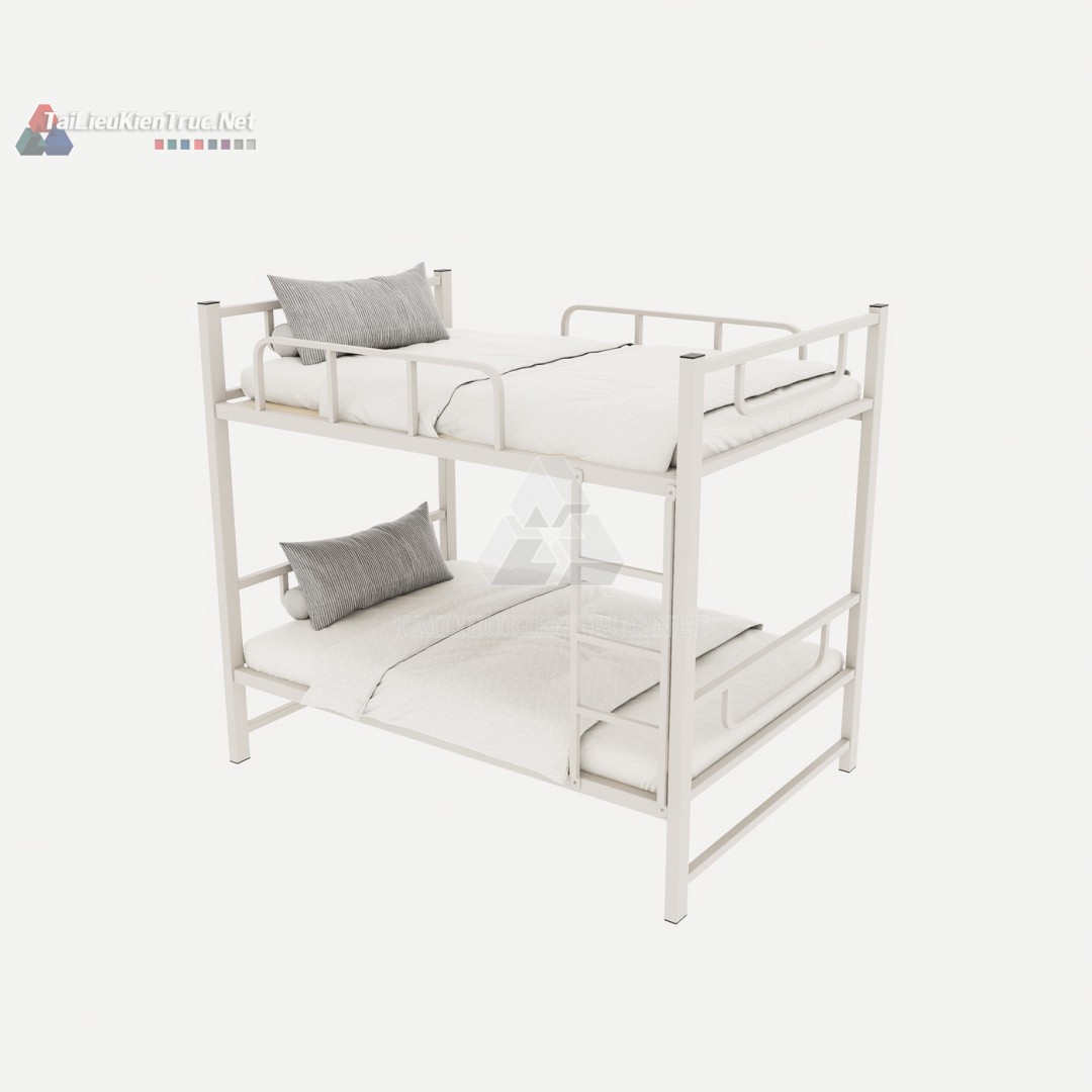 014 Giường tầng sketchup miễn phí