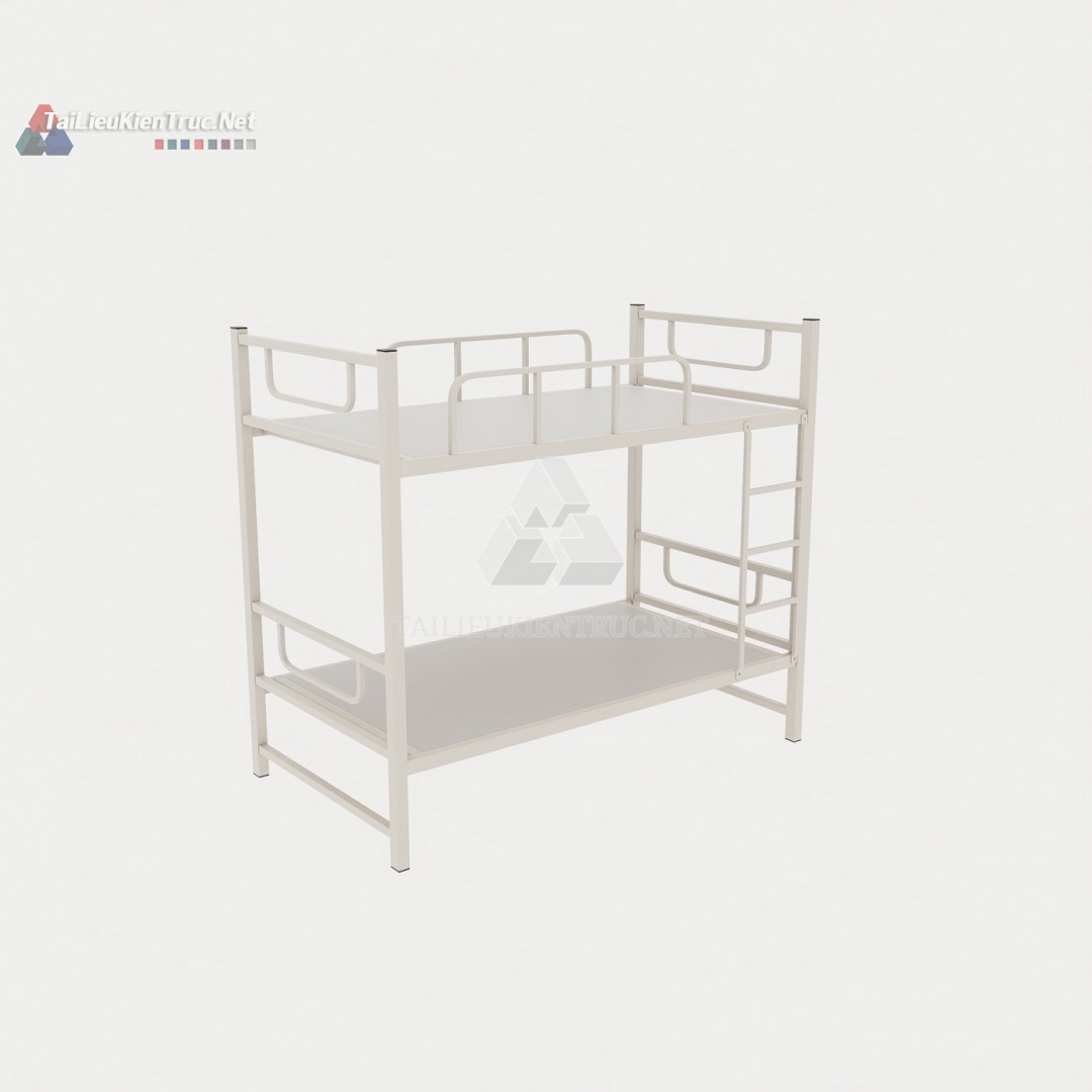 022 Giường tầng sketchup miễn phí
