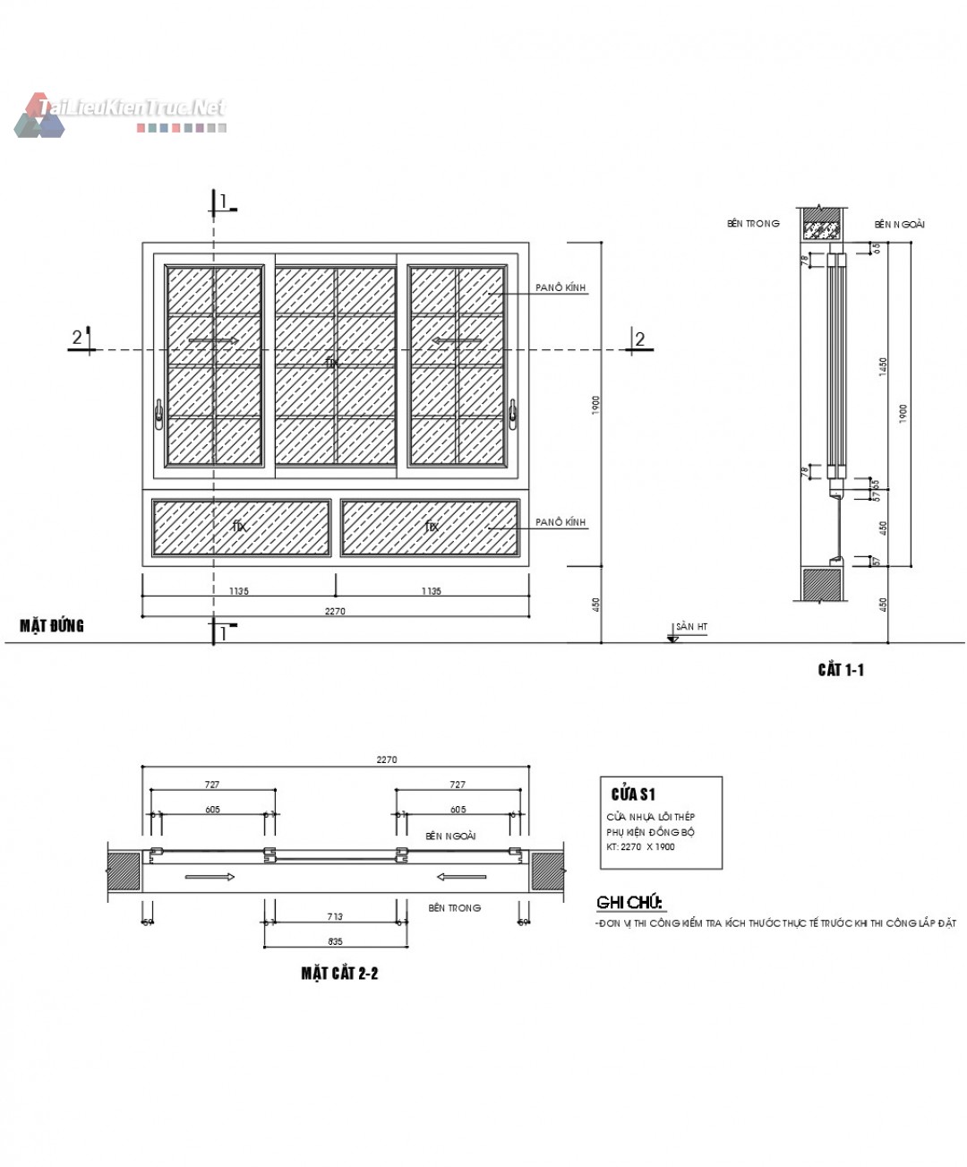018 Chi tiết cửa sổ nhựa lõi thép miễn phí