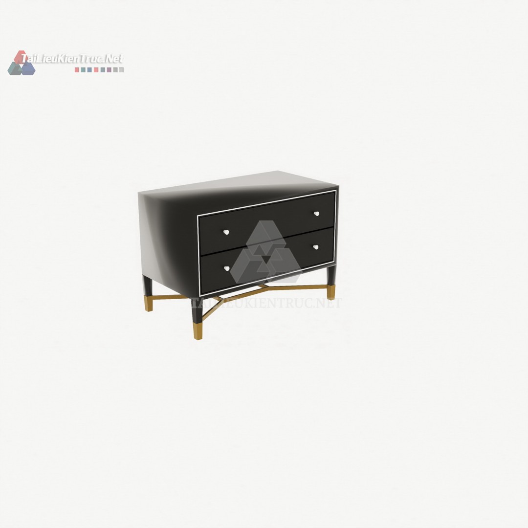 021 Tủ đầu giường sketchup tải miễn phí