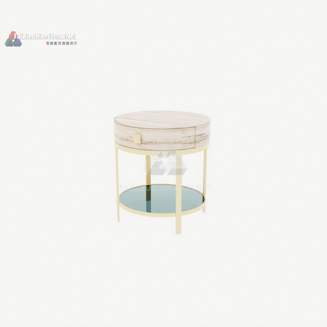 022 Tab đầu giường sketchup miễn phí