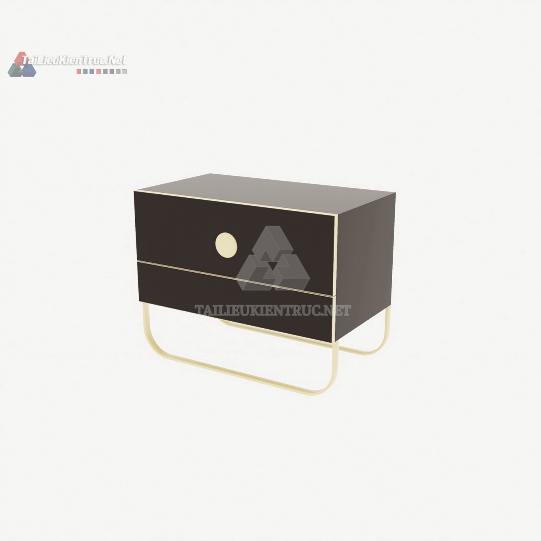 024 Tab đầu giường sketchup miễn phí