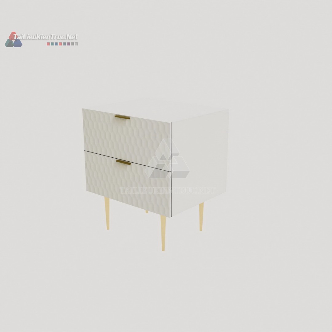 029 Tab đầu giường sketchup tải về miễn phí