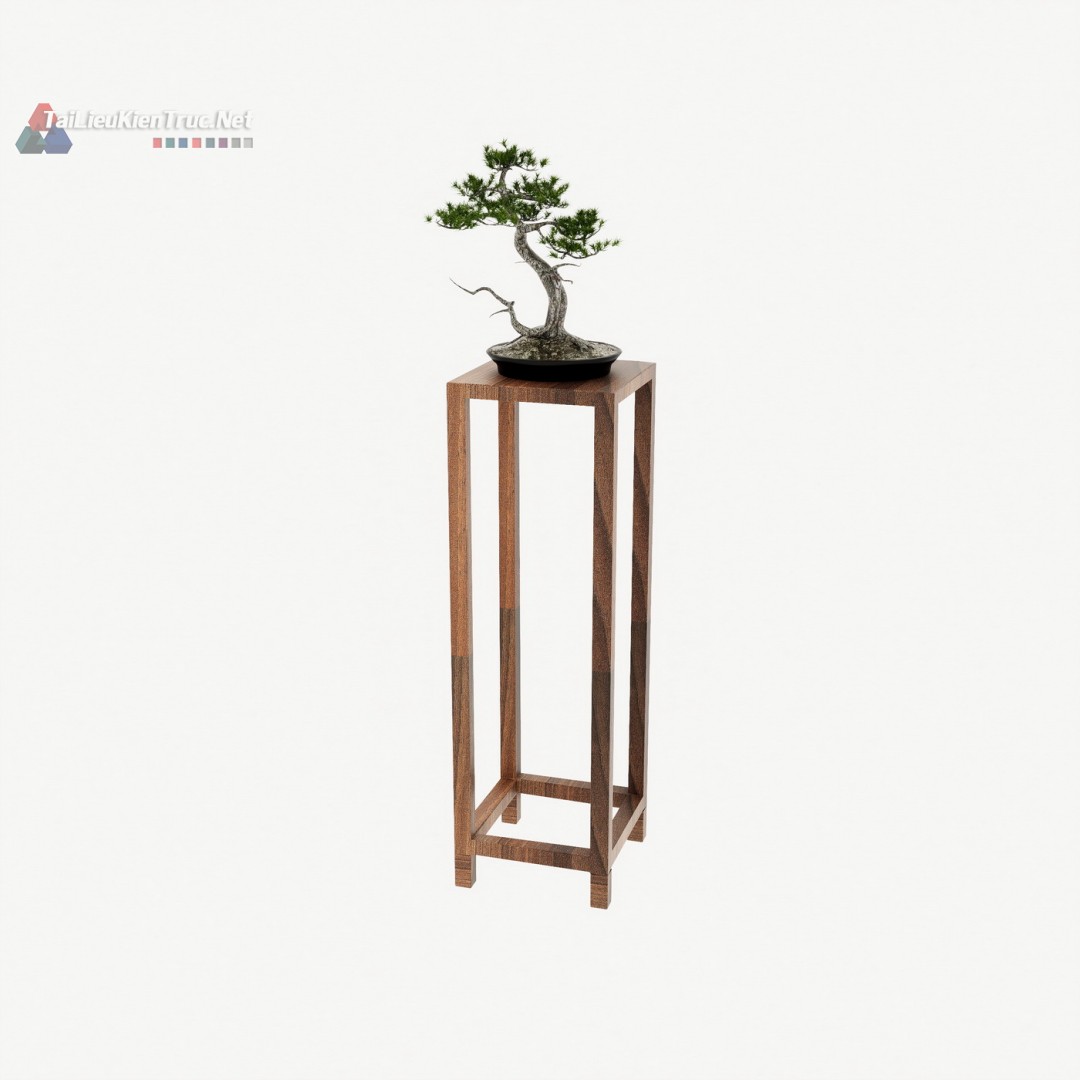003. Mô hình bonsai sketchup miễn phí