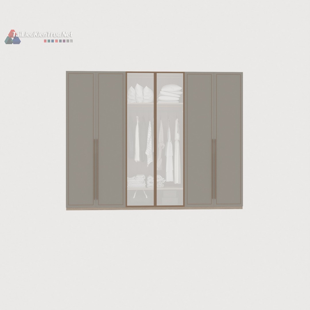 020 Tủ áo sketchup miễn phí tải về