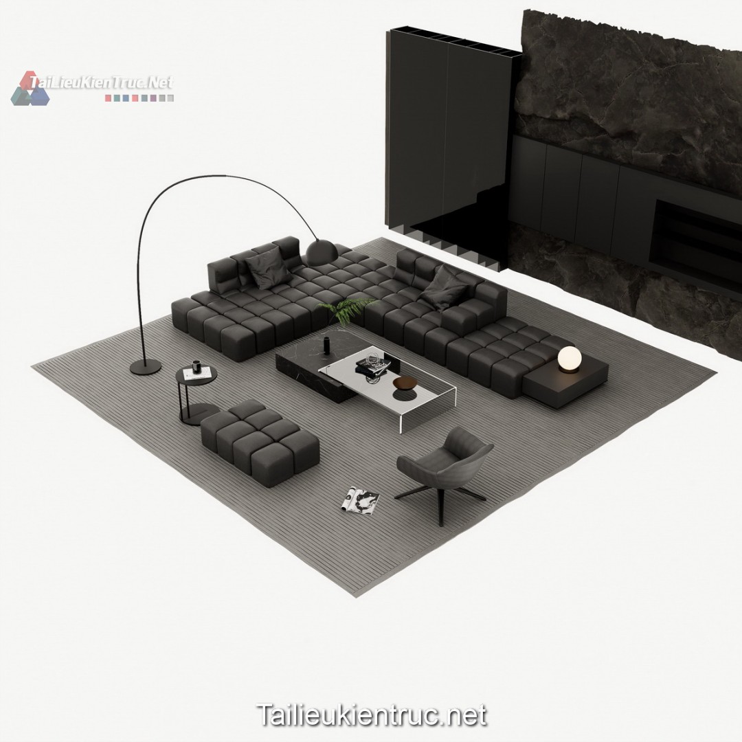 271. Model sofa sketchup miễn phí