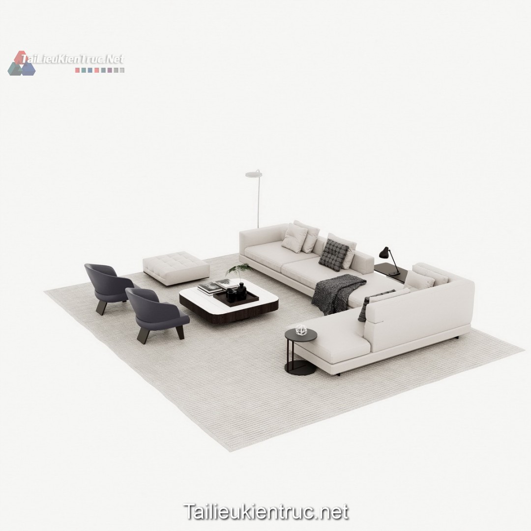 273. Tải miễn phí model sofa sketchup