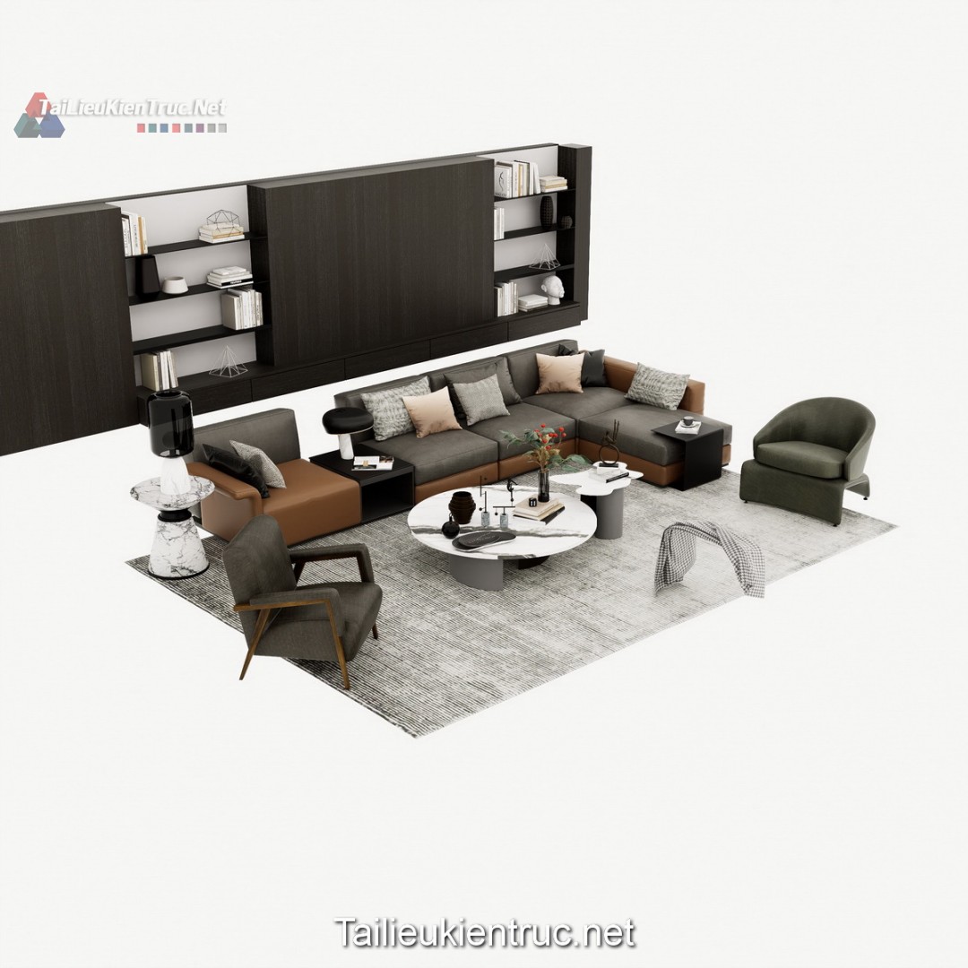 275. Model sofa sketchup miễn phí tải về