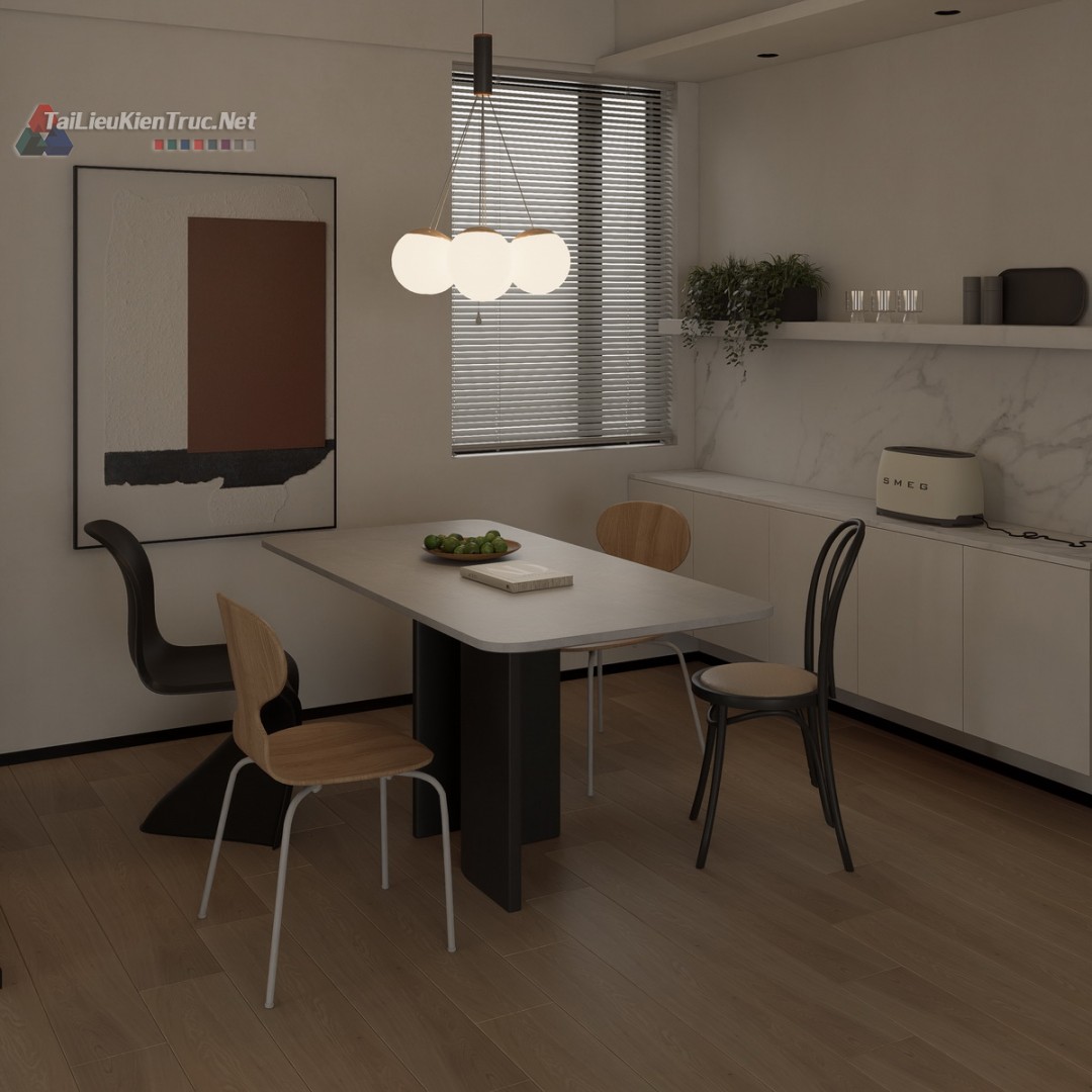 193. Bàn ăn Sketchup miễn phí