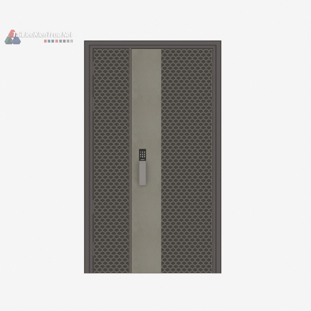 091. Model cửa đi hiện đại file sketchup miễn phí