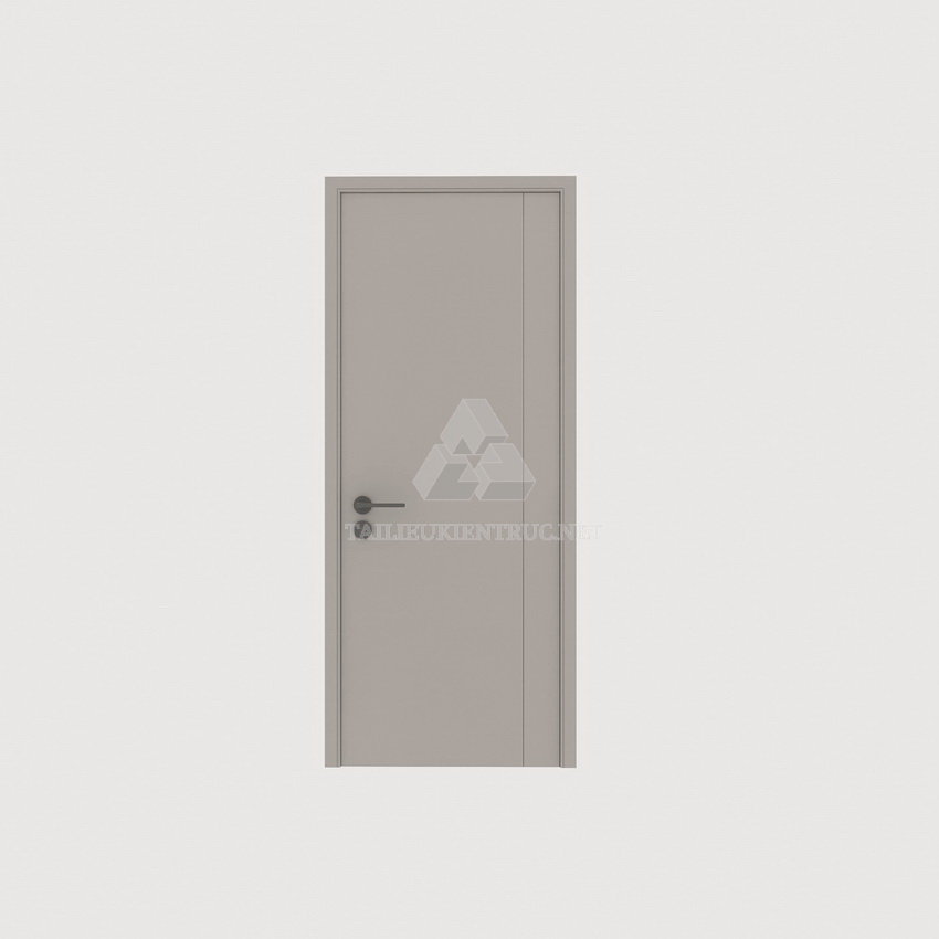 119. Cửa gỗ hiện đại file sketchup miễn phí