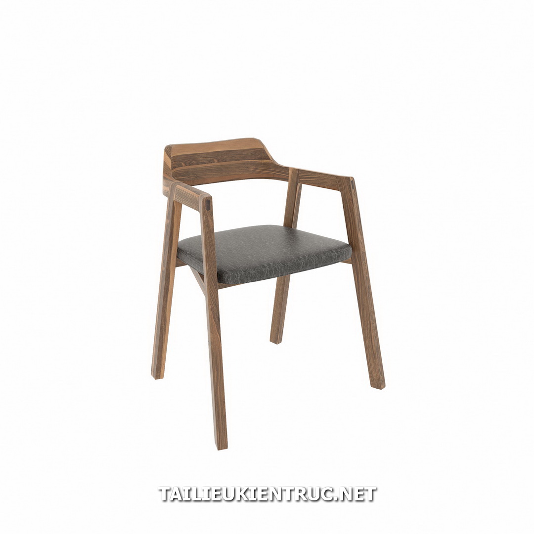 200. Ghế gỗ sketchup tải miễn phí