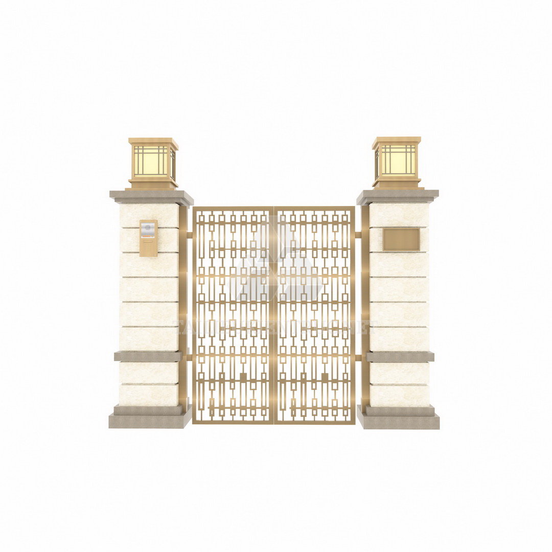 088. Model cổng sketchup tải miễn phí