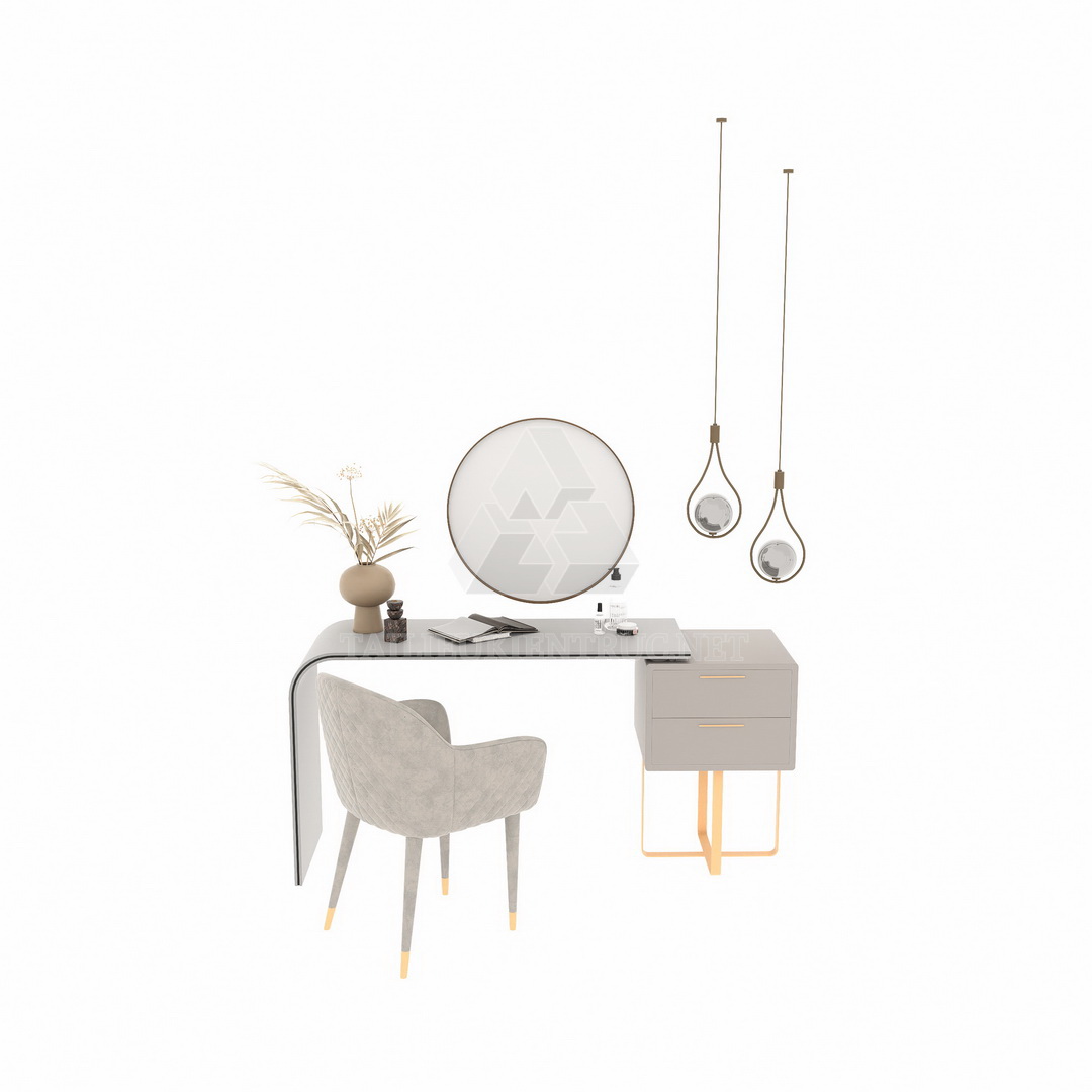 23. Thư viện sketchup bàn trang điểm miễn phí