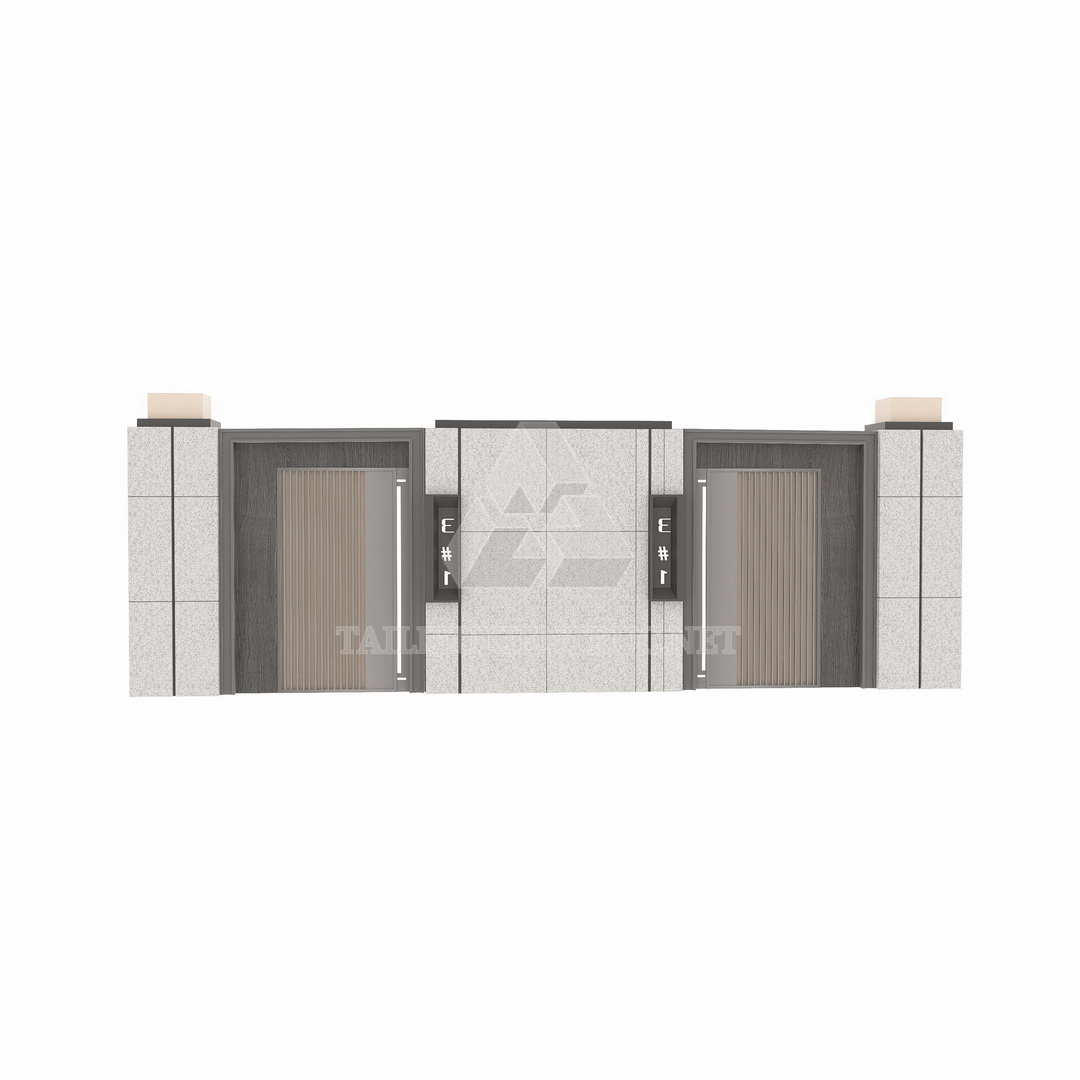 093. Model cổng hiện đại tinh tế
