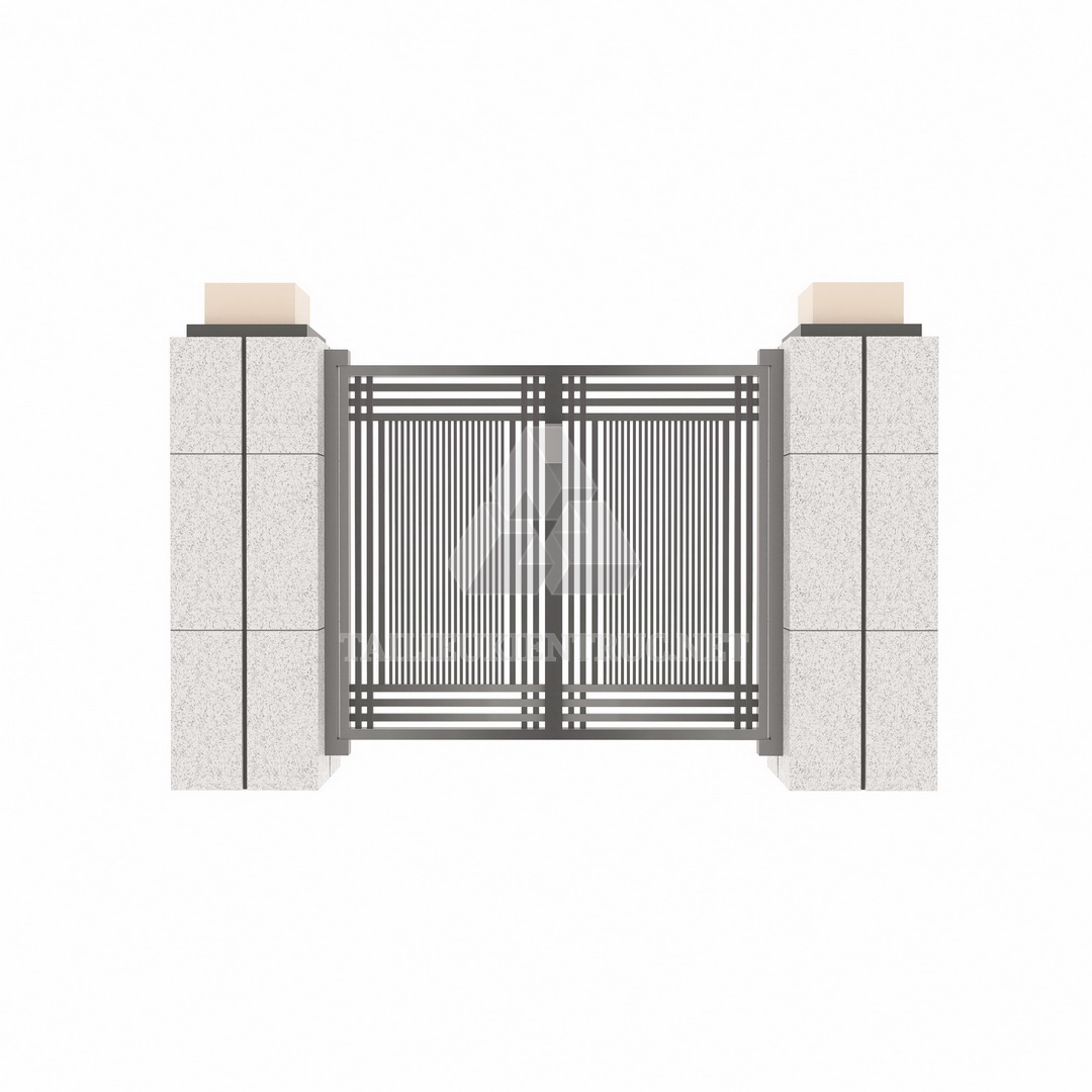 094. Thư viện cổng sketchup miễn phí