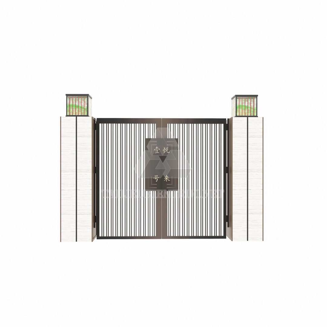 101. Model sketchup cổng hiện đại miễn phí tải về