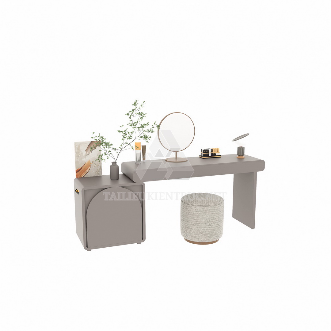 31. Bàn trang điểm sketchup miễn phí