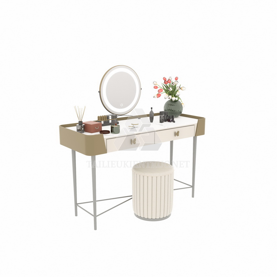 47. Bàn trang điểm sketchup miễn phí