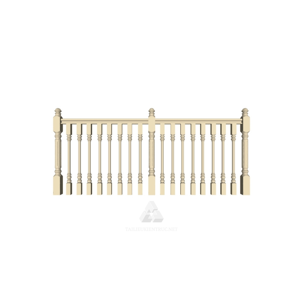 107. Thư viện lan can sketchup miễn phí