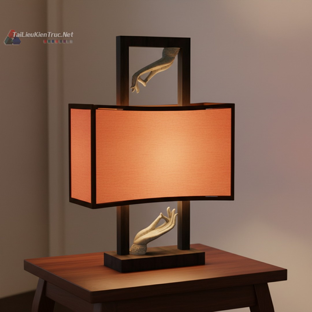 18. Tải miễn phí model đèn bàn