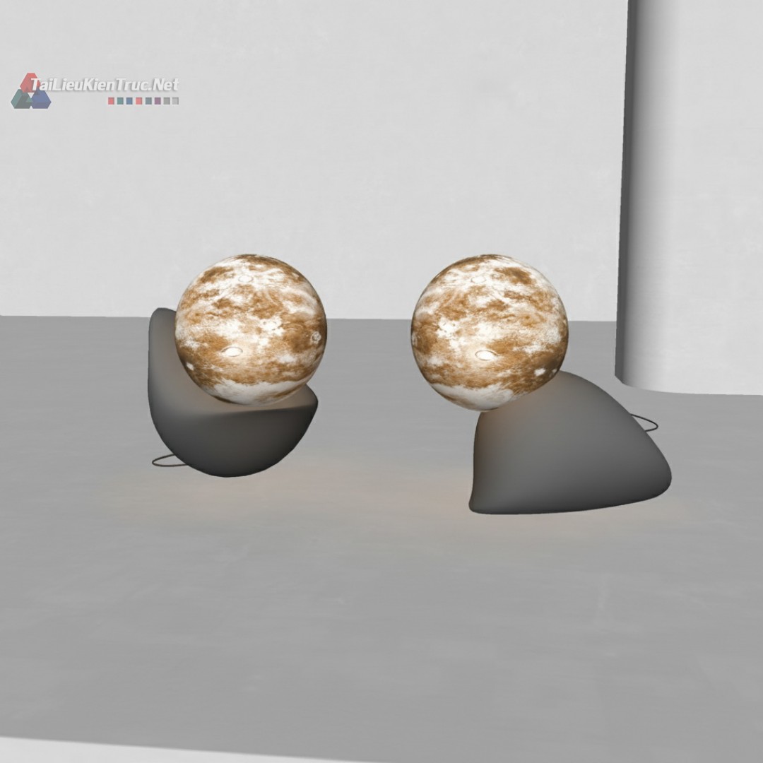 30. Đèn trăng file sketchup miễn phí