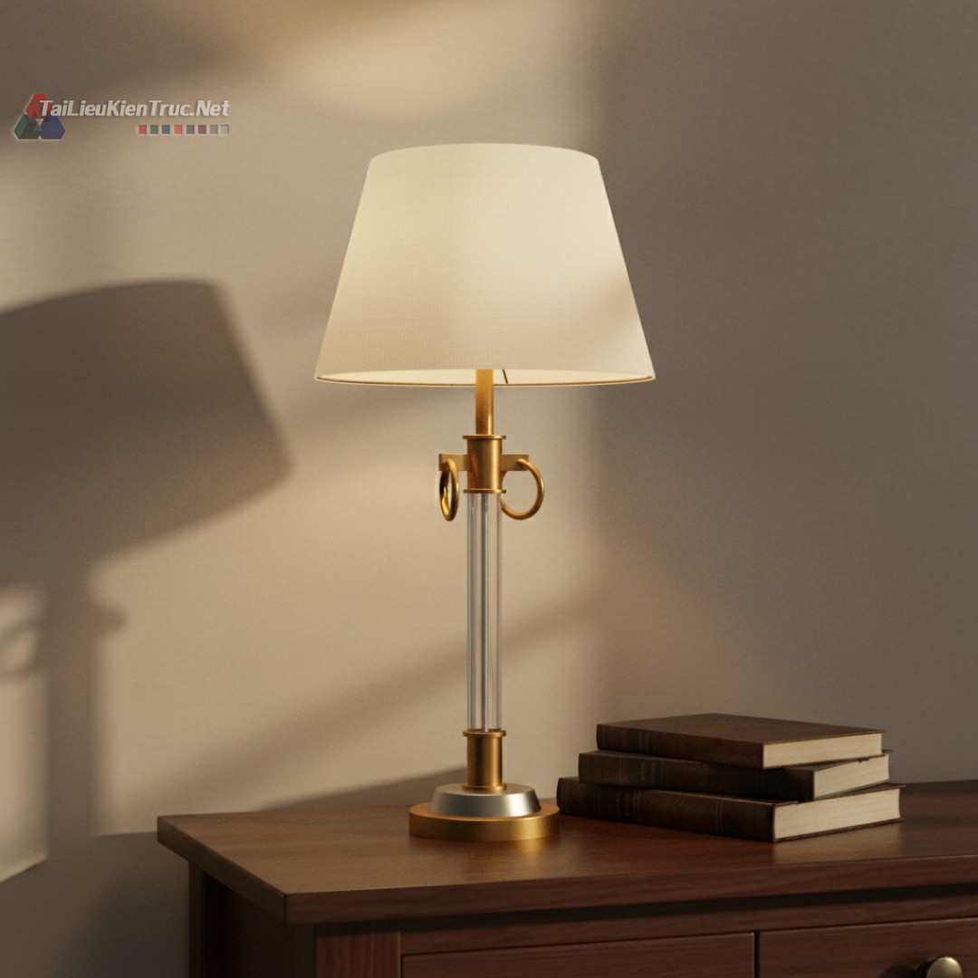 36. Đèn bàn sketchup hiện đại miễn phí tải về