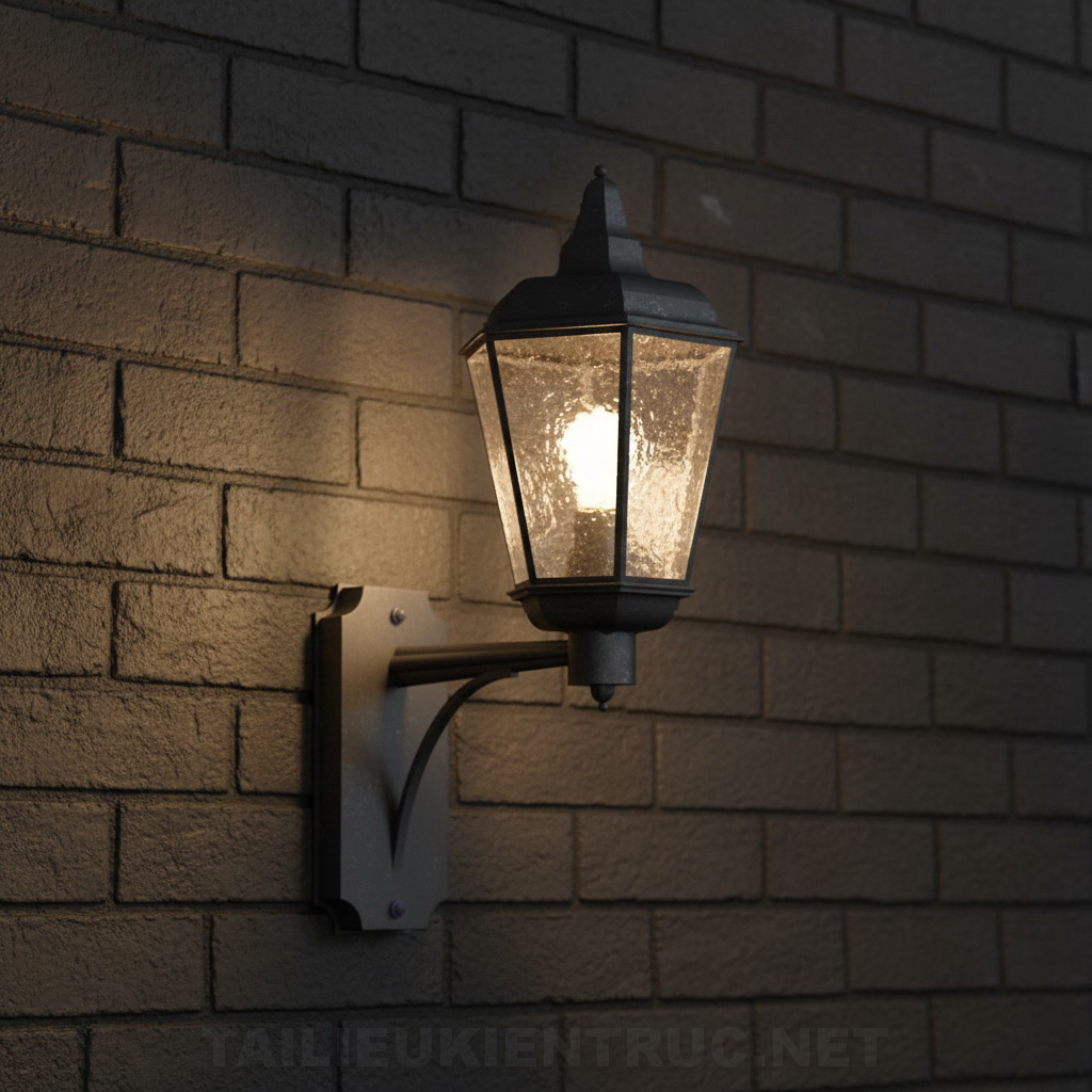 14. Tải miễn phí đèn tường sketchup tân cổ điển